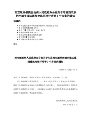 云南省西双版纳傣族自治州城镇市容和环境卫生管理条例中的城乡市容管理解析